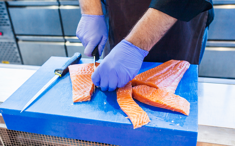 Manipulación del pescado